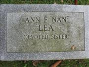 Lea, Ann F. (Nan)